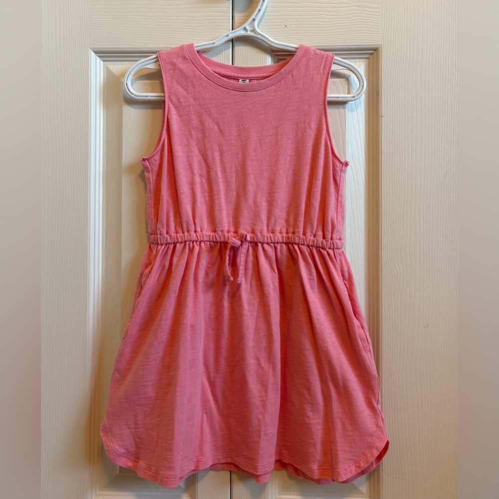 Uniqlo Coral Sleeveless Kids Dress